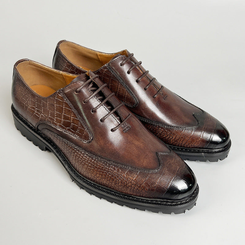 Montelli Cowhide Leather Shoes