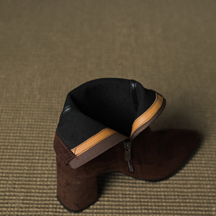 Mara Genuine Suede Boots