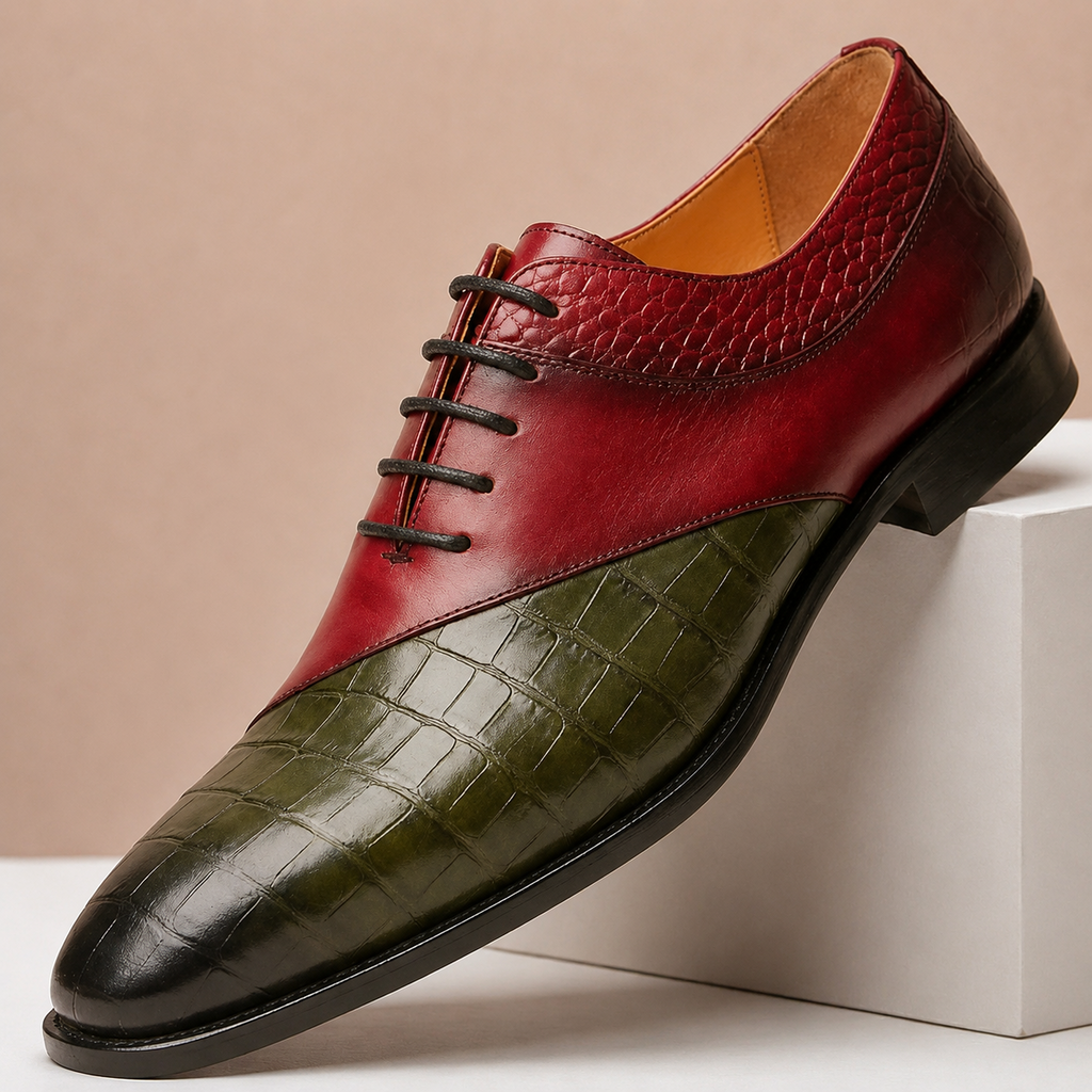 Marcello Cowhide Leather Shoes