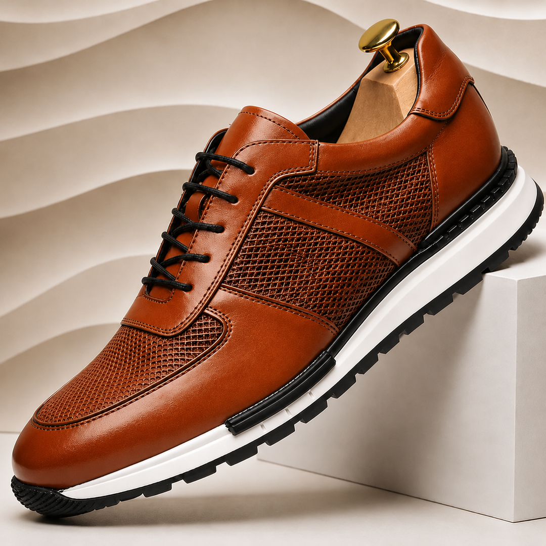 Marzani Cowhide Leather Sneakers