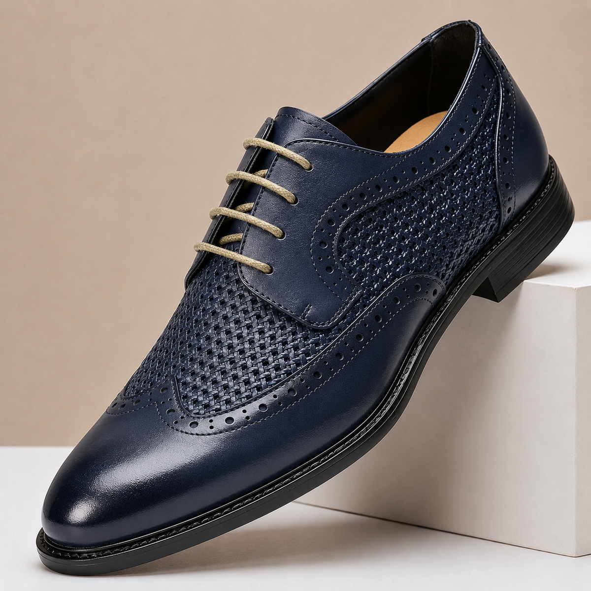 Lucenti Cowhide Leather Shoes