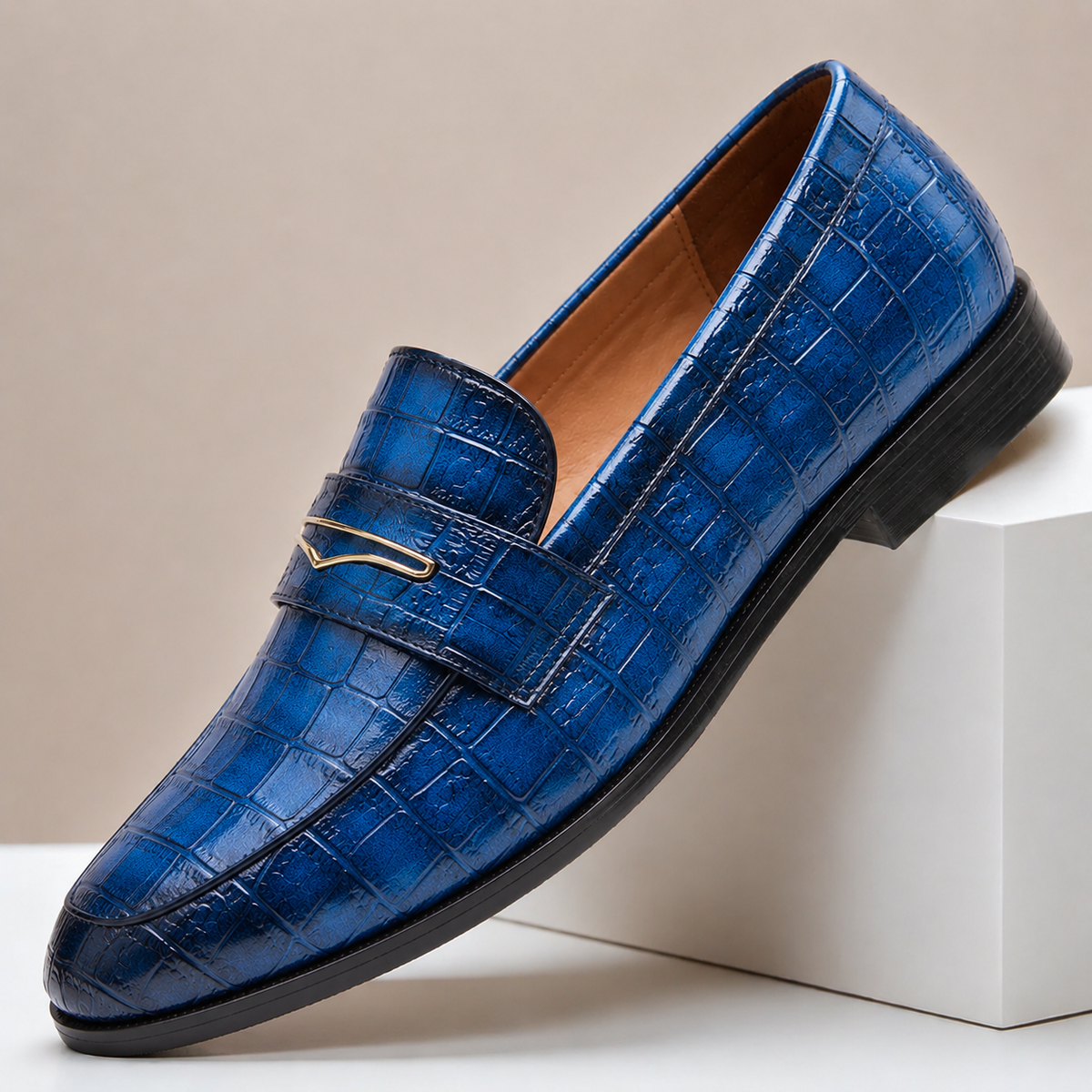 Montari Genuine Leather Loafers
