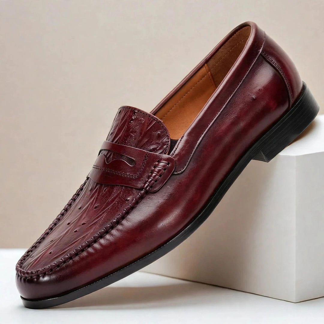 Orvessi Cowhide Leather Loafers