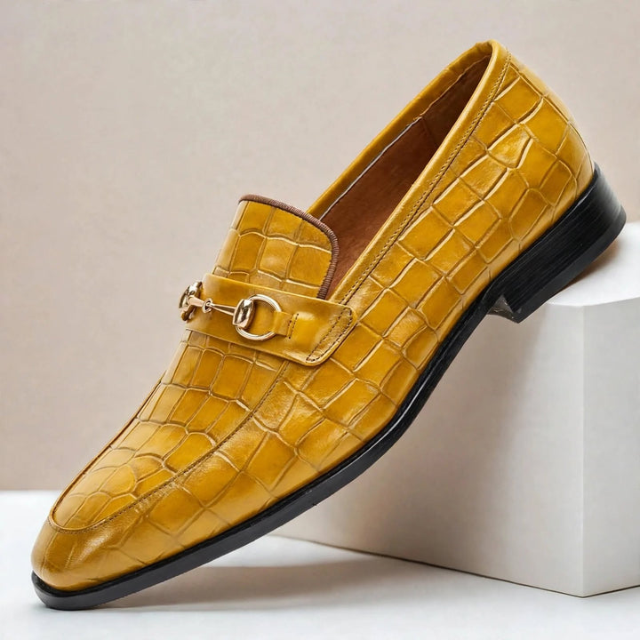 Valdieri Cowhide Leather Loafers