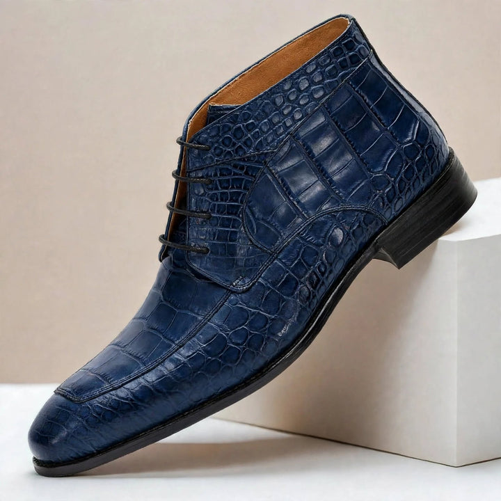 Farentino Cowhide Leather Boots