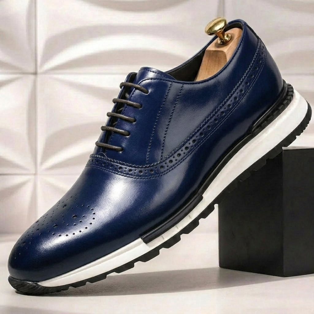 Aveltoni Cowhide Leather Sneakers