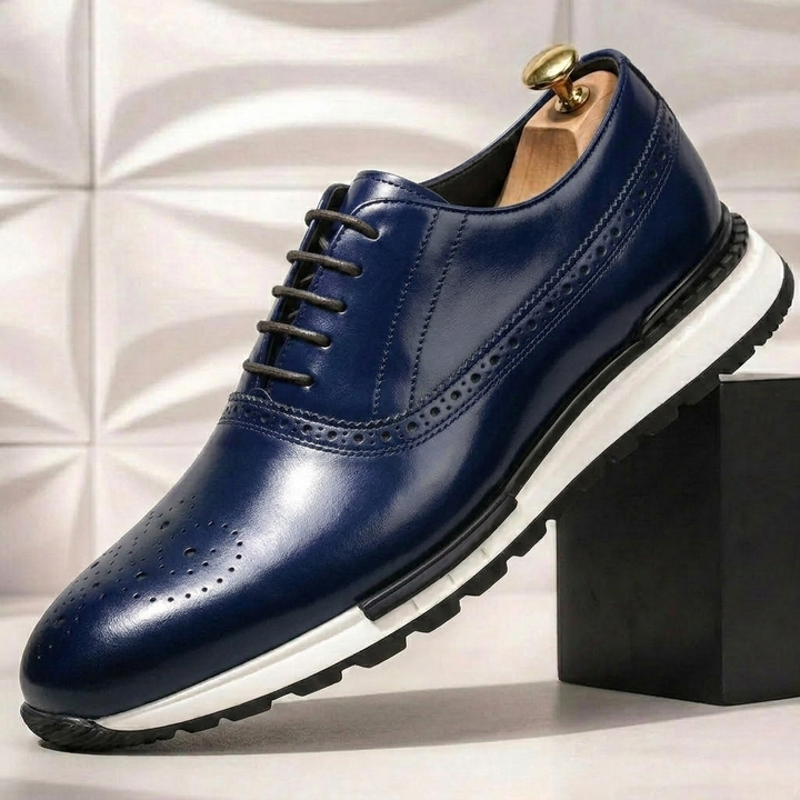 Aveltoni Cowhide Leather Sneakers