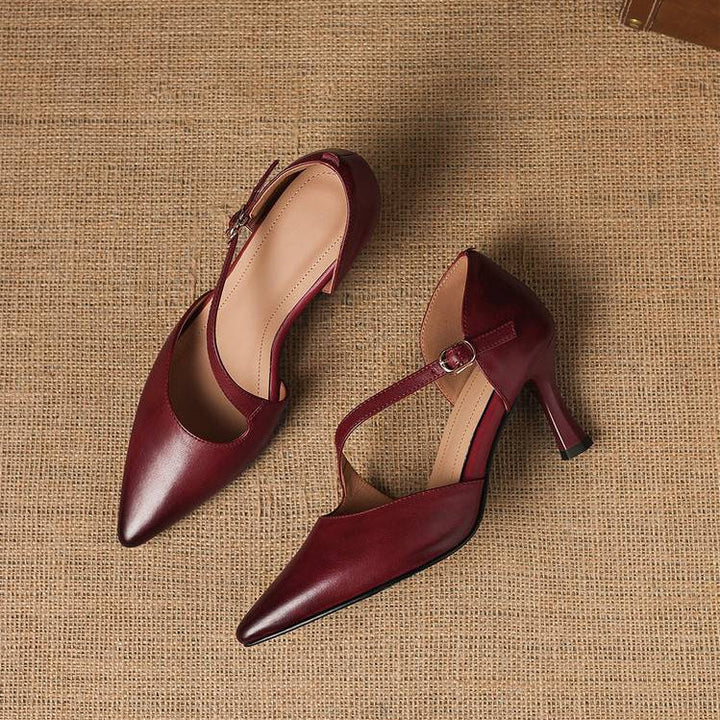 Vella Genuine Leather Heels
