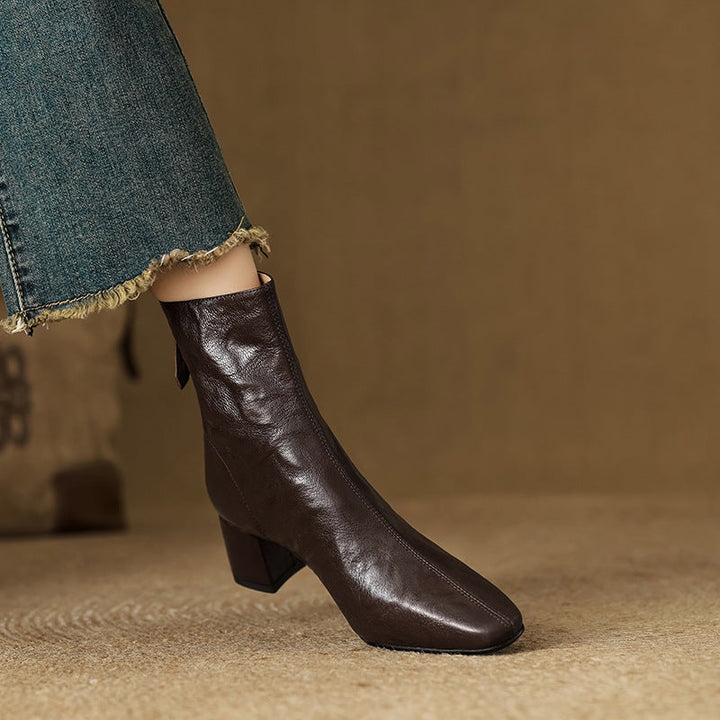 Livia Genuine Leather Boots