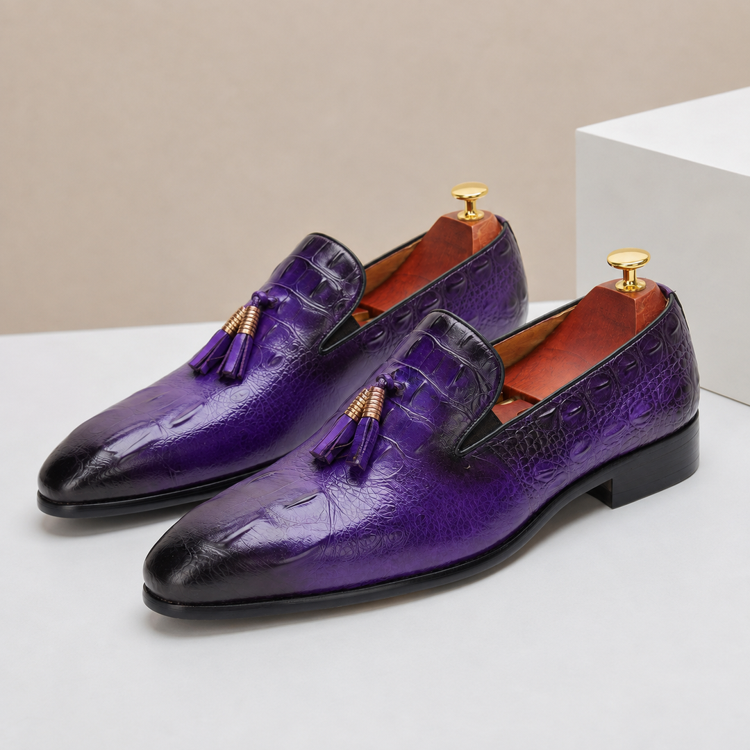 Marco Cowhide Leather Loafers