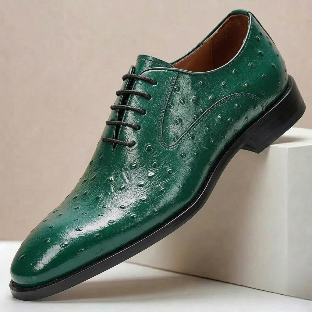 Remy Cowhide Leather Shoes