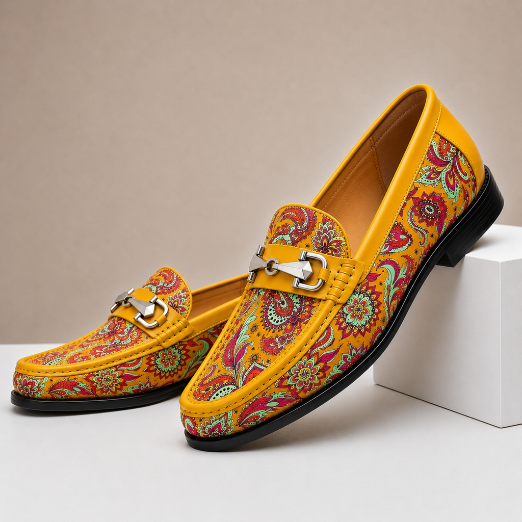 Talani Cowhide Leather Loafers