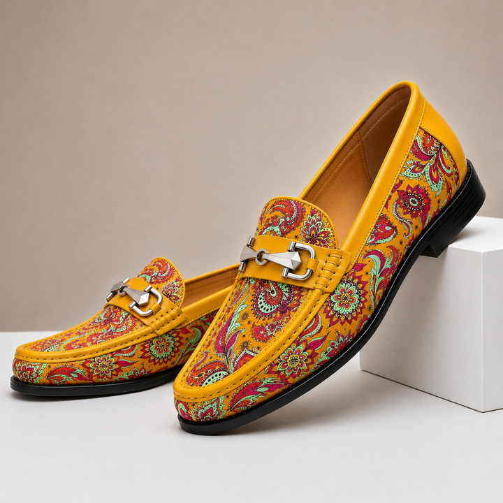 Talani Cowhide Leather Loafers
