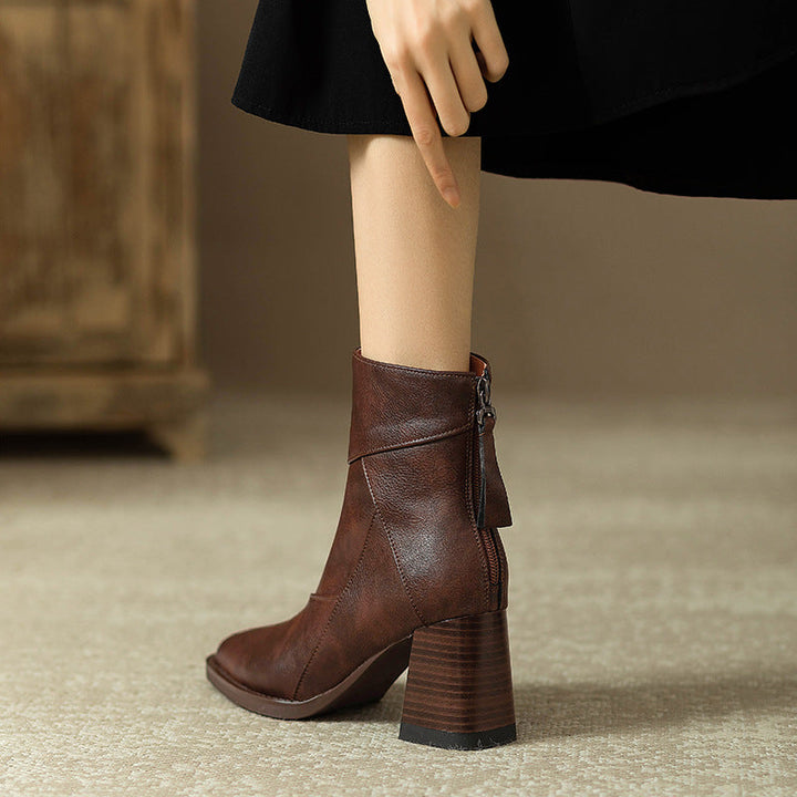 Daphne Leather Boots