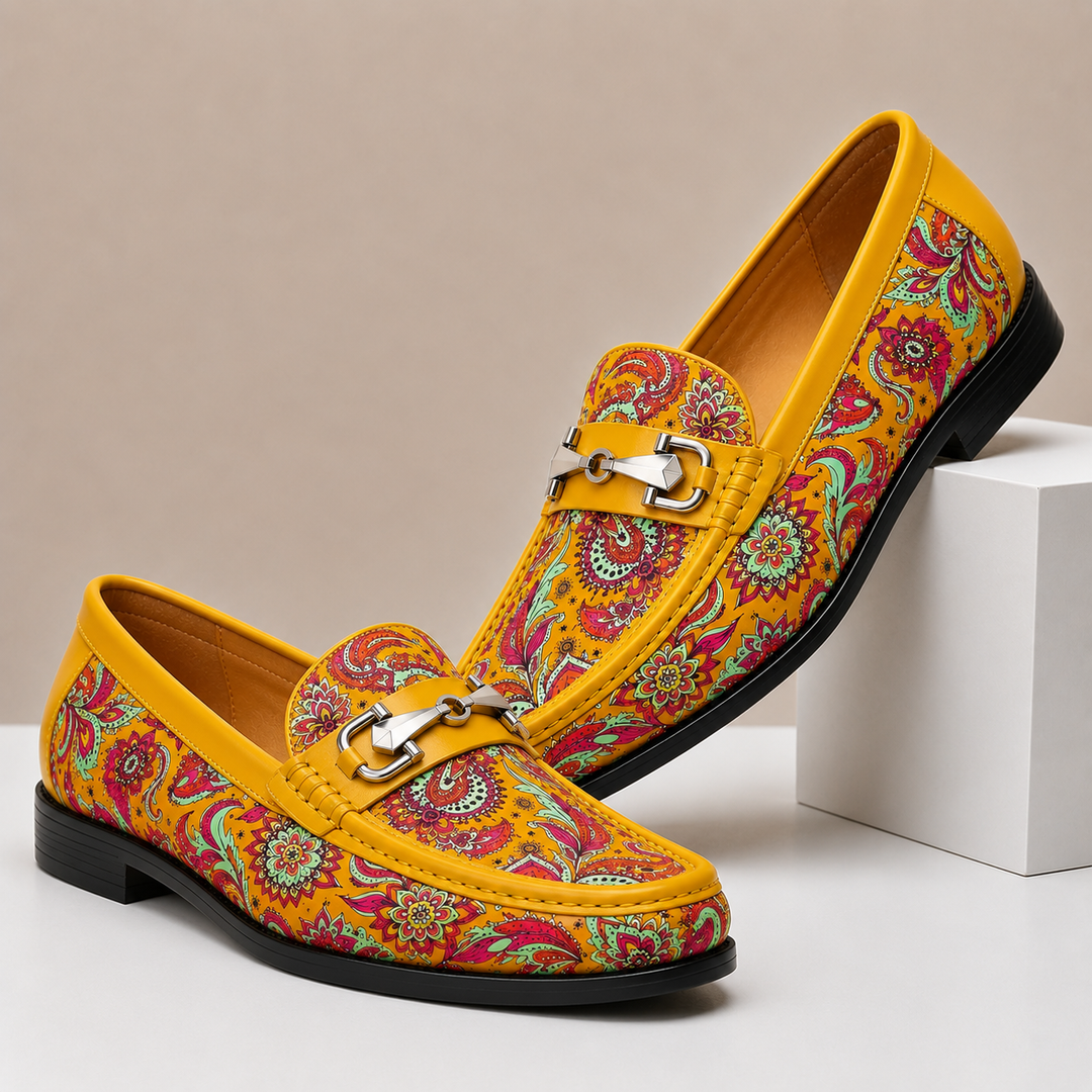 Talani Cowhide Leather Loafers
