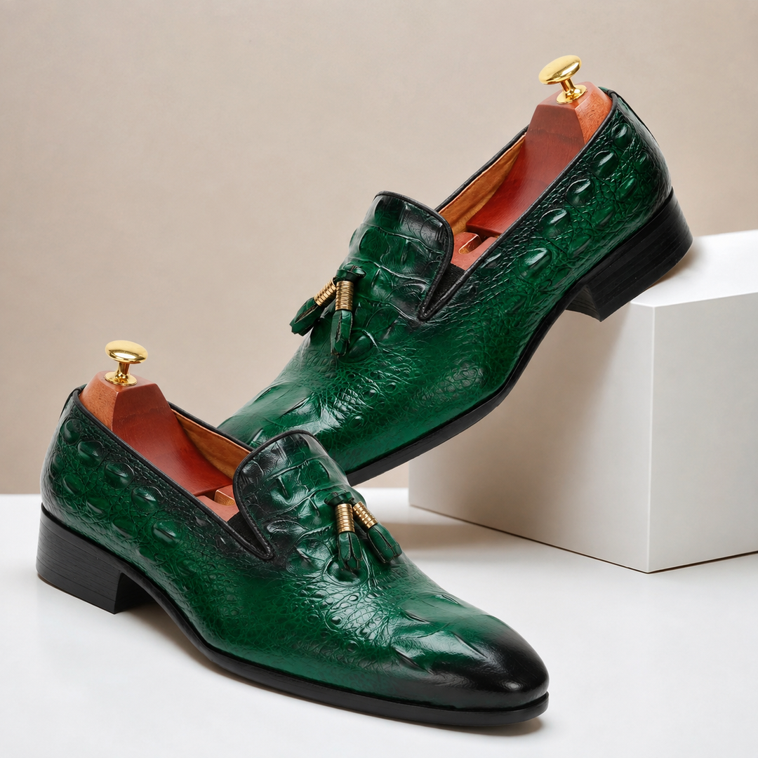 Marco Cowhide Leather Loafers