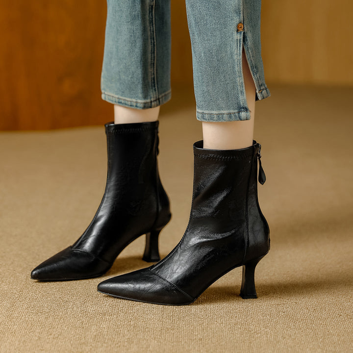 Aria Leather Boots