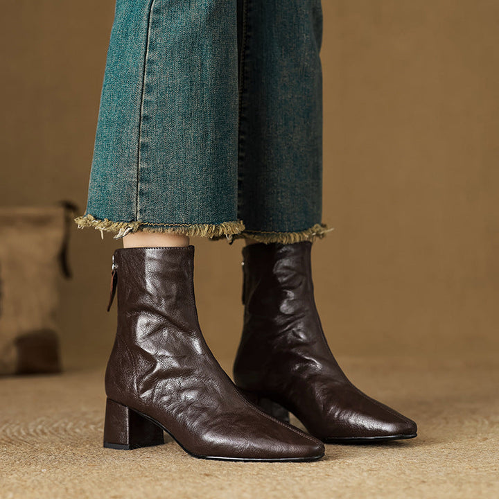 Livia Genuine Leather Boots