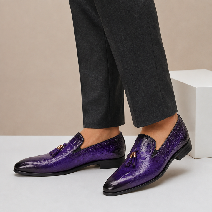 Marco Cowhide Leather Loafers