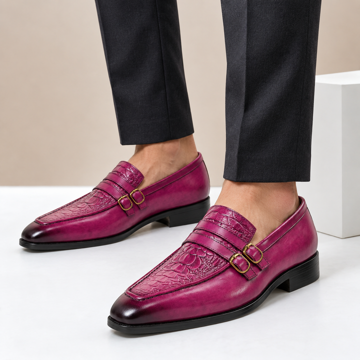 Cavenzo Cowhide Leather Loafers