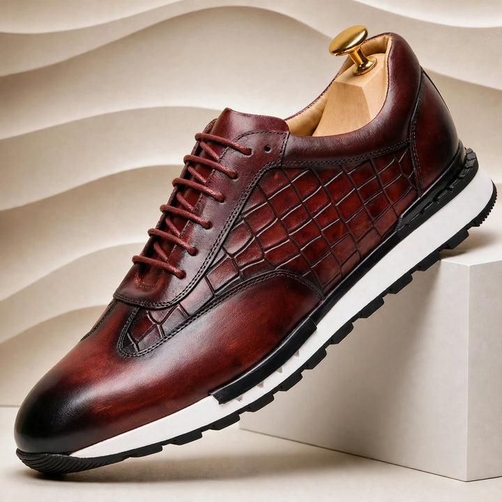 Bellotti Cowhide Leather Sneakers