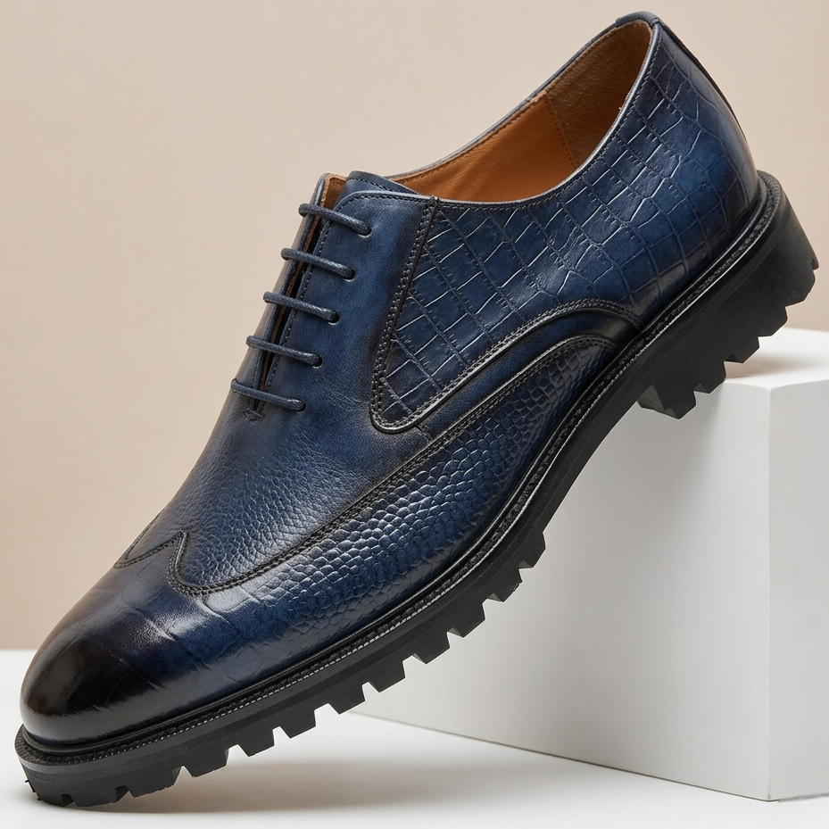 Montelli Cowhide Leather Shoes