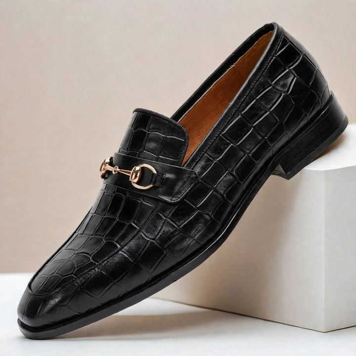 Valdieri Cowhide Leather Loafers