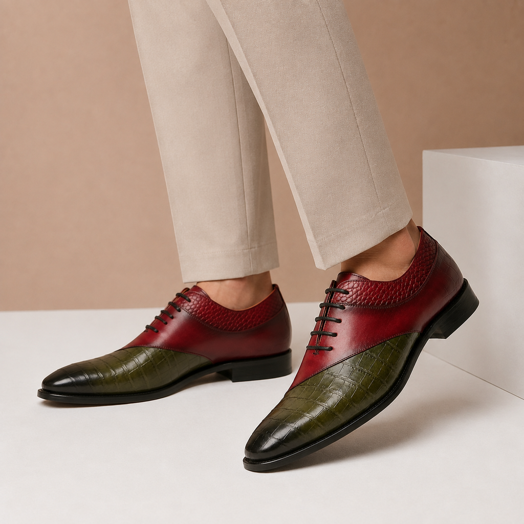 Marcello Cowhide Leather Shoes