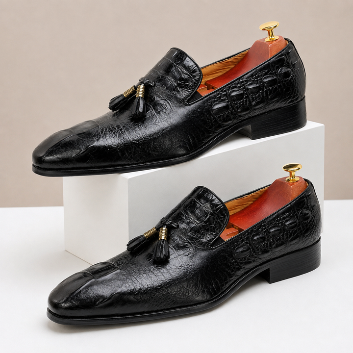 Marco Cowhide Leather Loafers