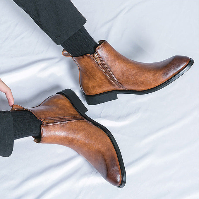 Estmere Genuine Leather Boots