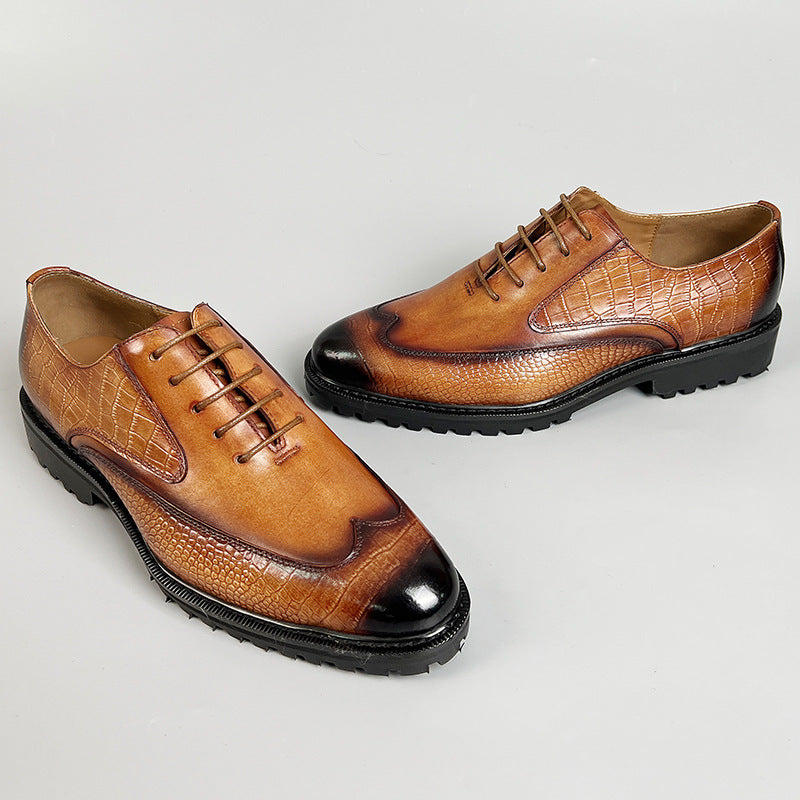 Montelli Cowhide Leather Shoes