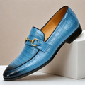 Lucerio Cowhide Leather Loafers