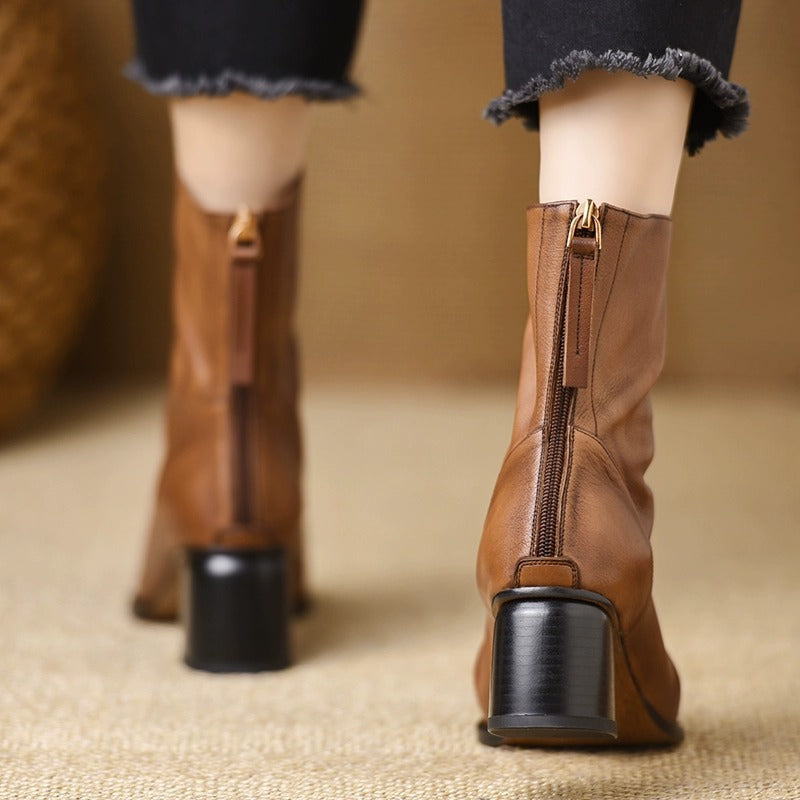 Lorvella Genuine Leather Boots