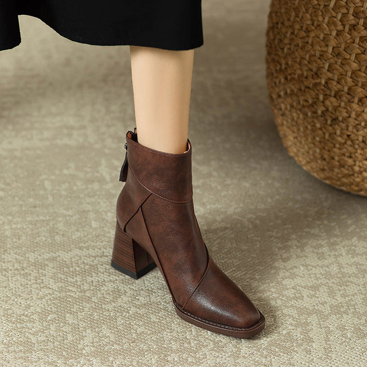 Daphne Leather Boots