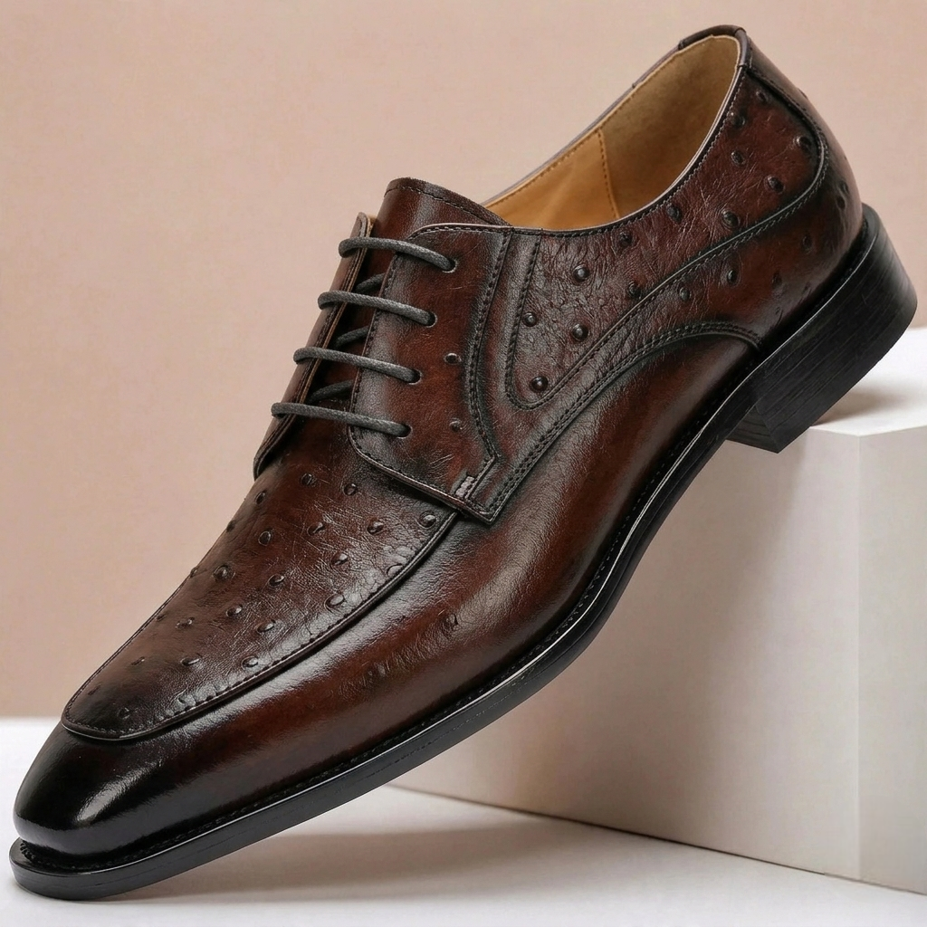 Marvani Cowhide Leather Shoes