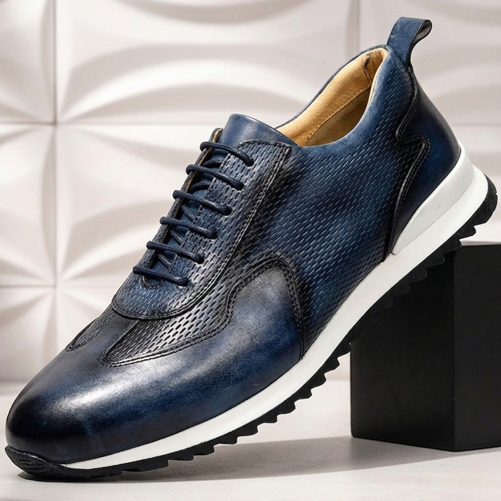 Valciani Cowhide Leather Sneakers