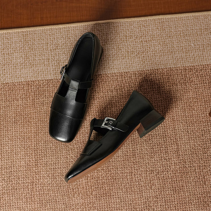 Sofia Genuine Leather Heels