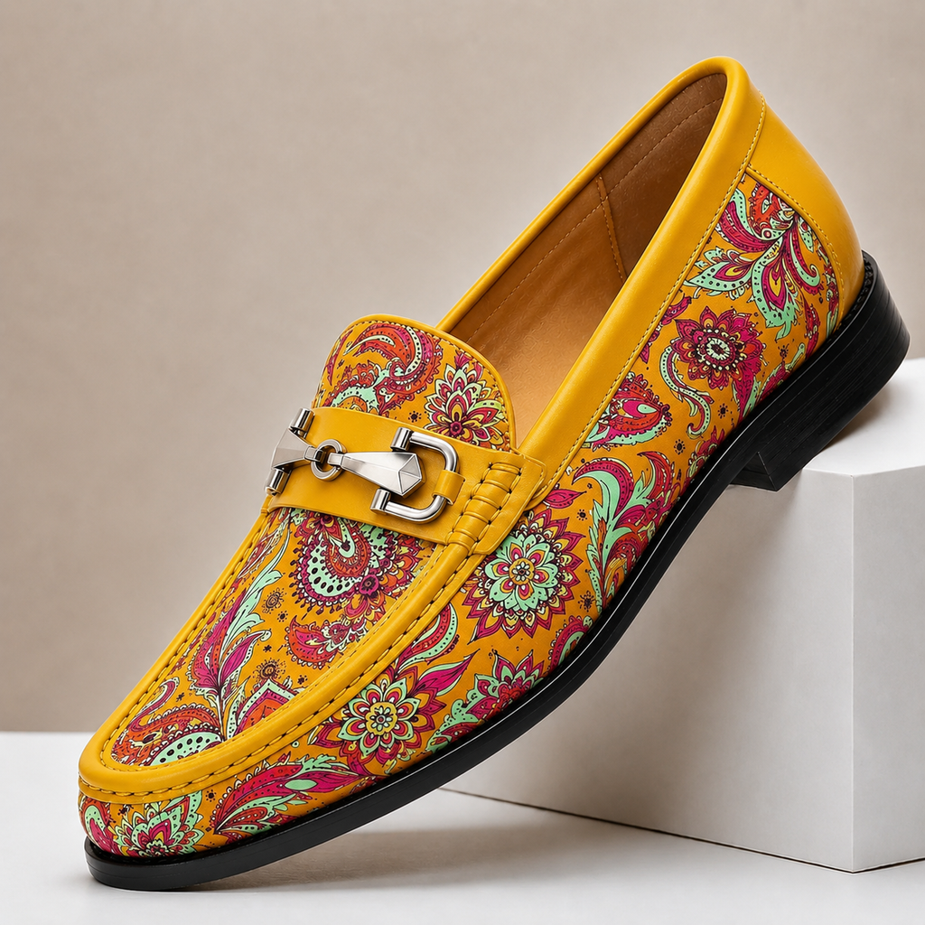 Talani Cowhide Leather Loafers