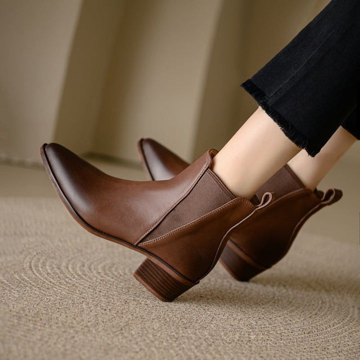 Faye Genuine Leather Boots