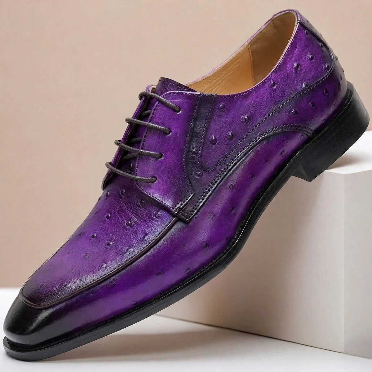 Marvani Cowhide Leather Shoes