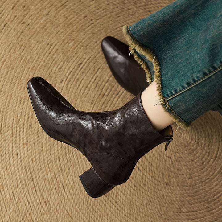Livia Genuine Leather Boots