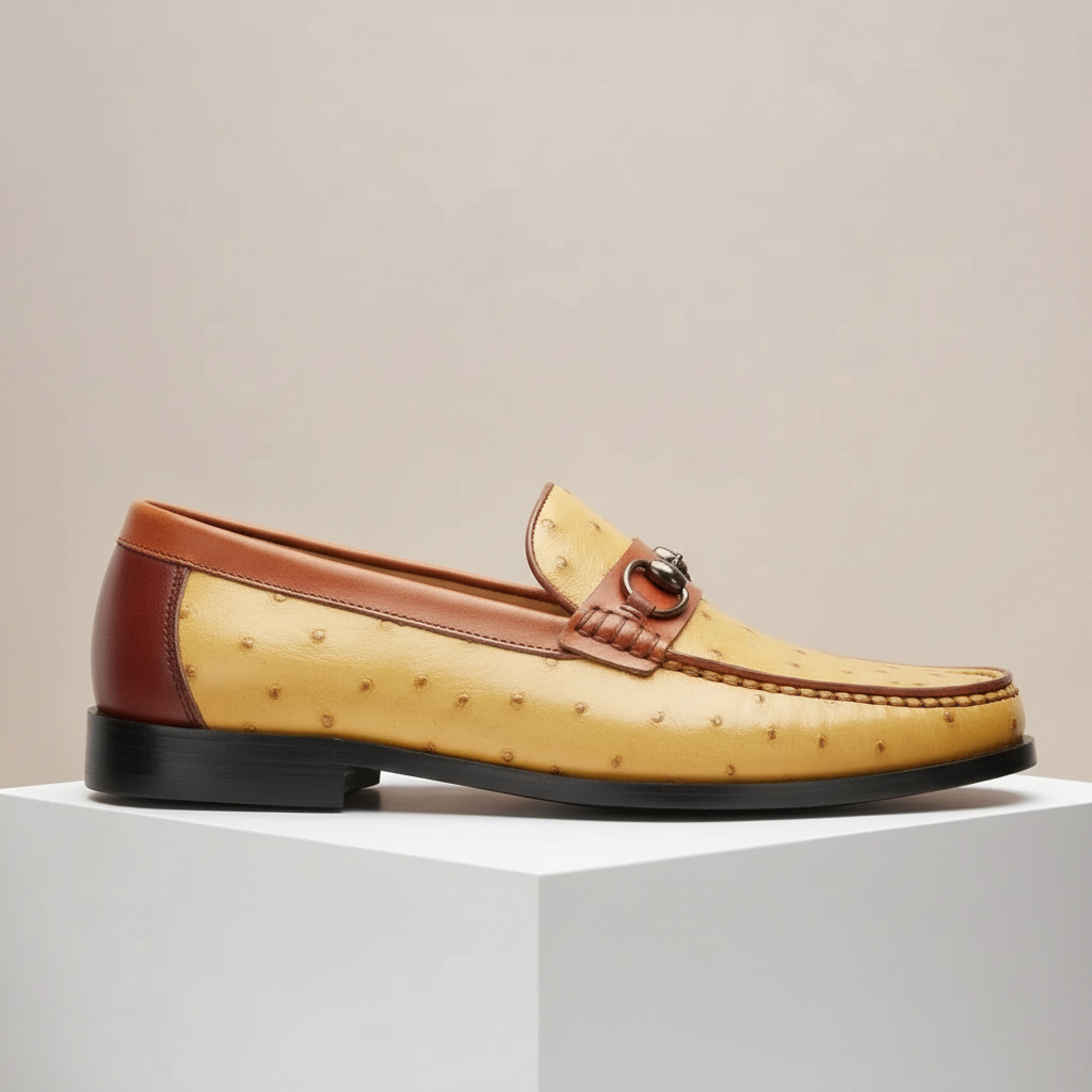 Elvanti Cowhide Leather Loafers