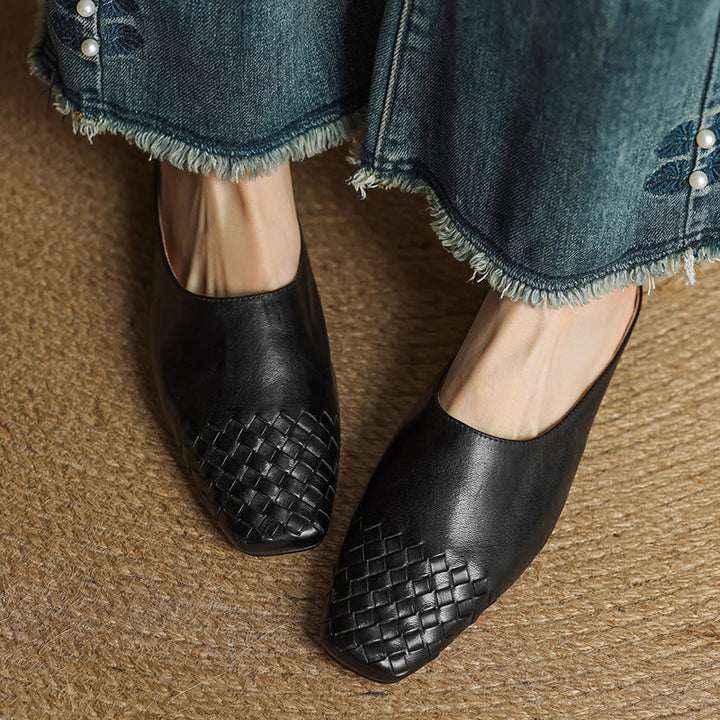 Mira Genuine Leather Mules