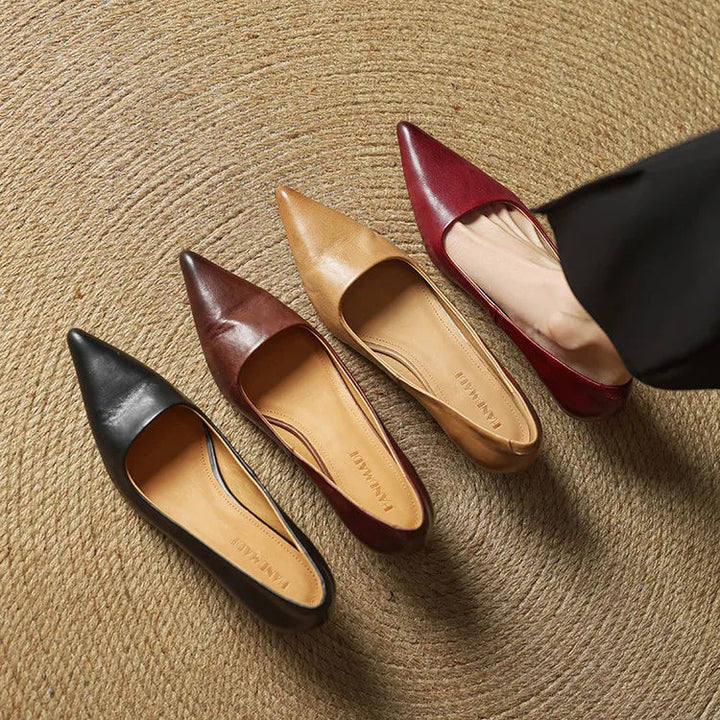 Sienna Genuine Leather Heels