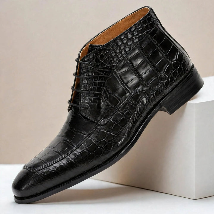 Farentino Cowhide Leather Boots