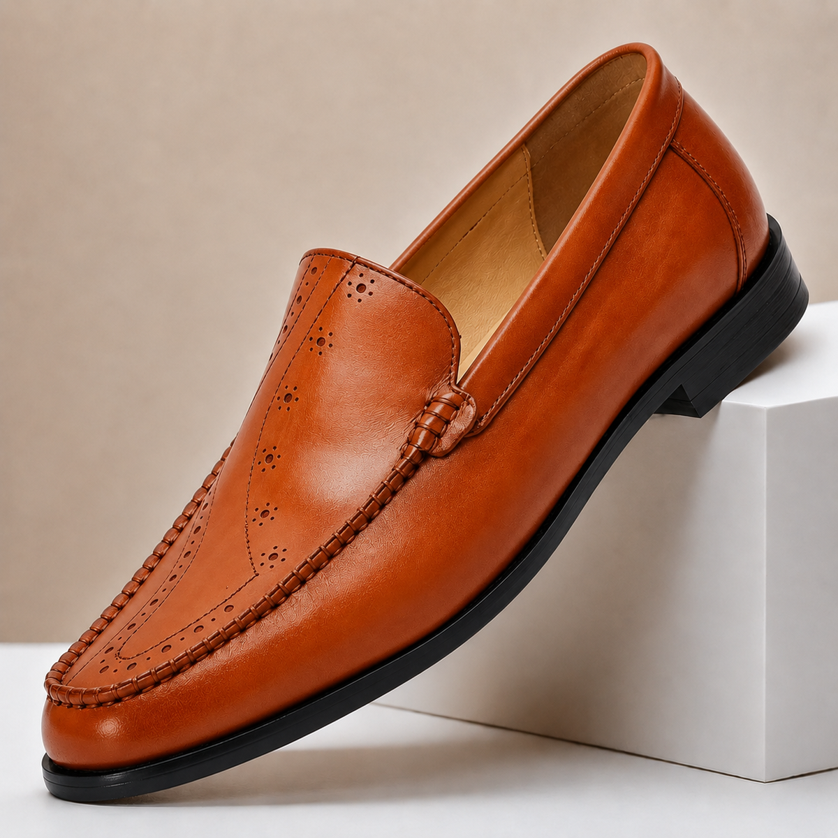 Bellcanti Cowhide Leather Loafers