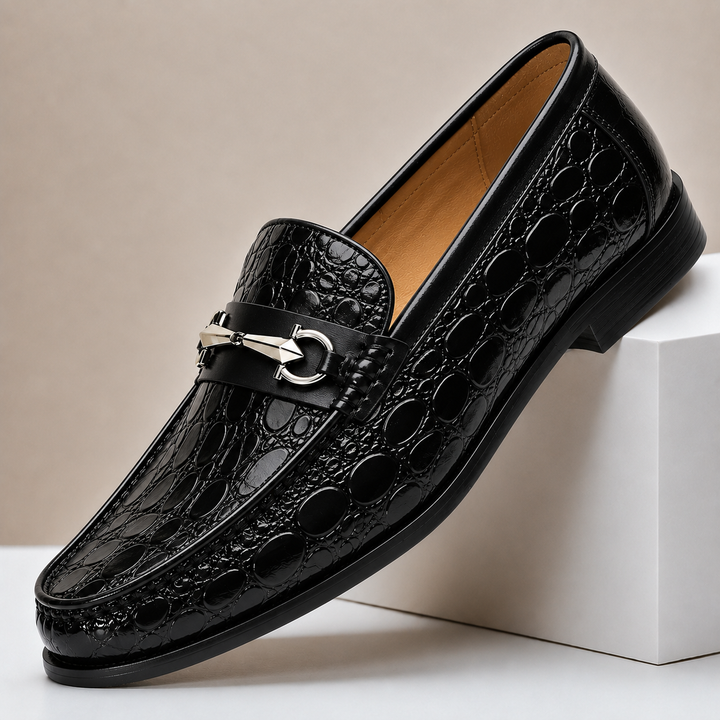 Ferrano Cowhide Leather Loafers