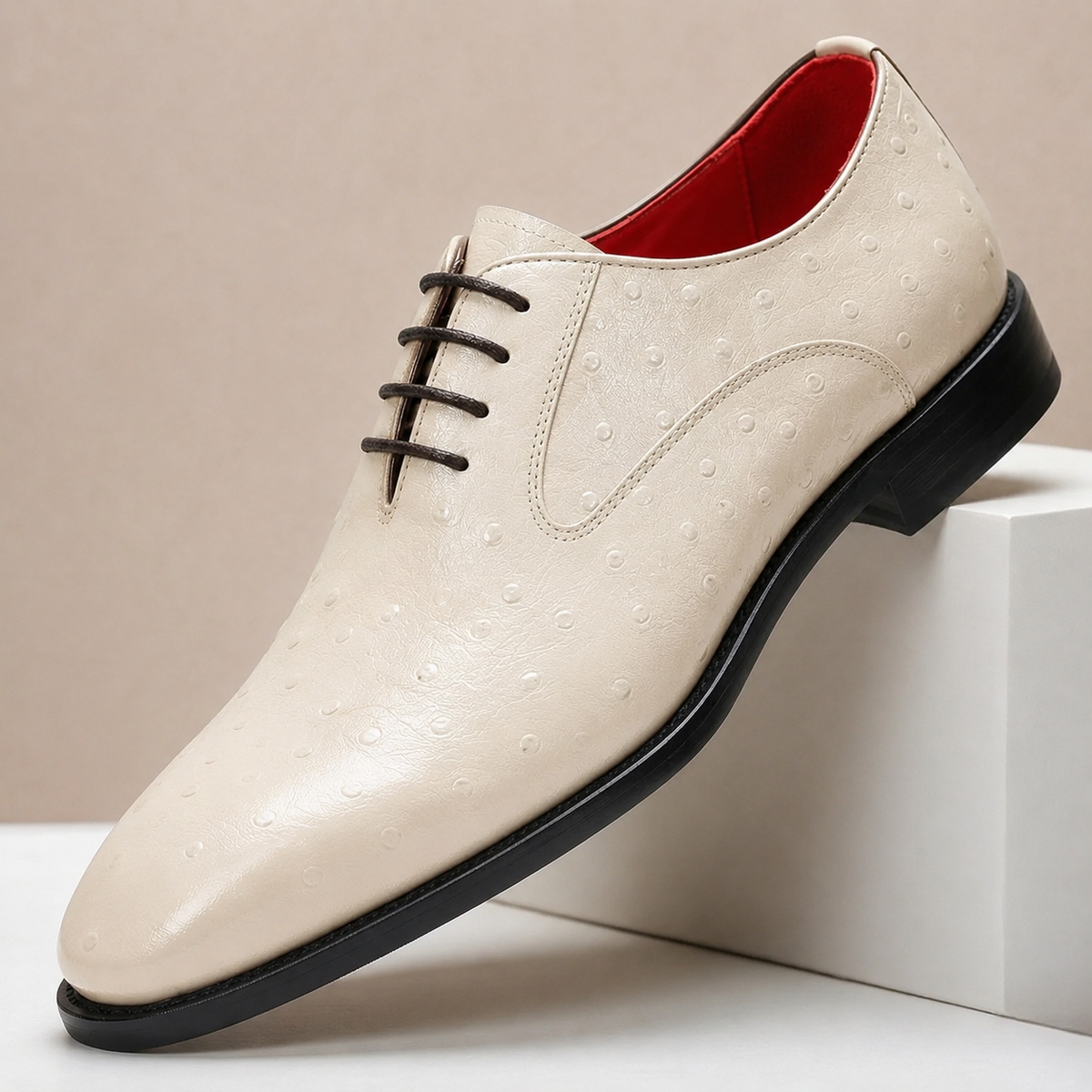 Remy Cowhide Leather Shoes