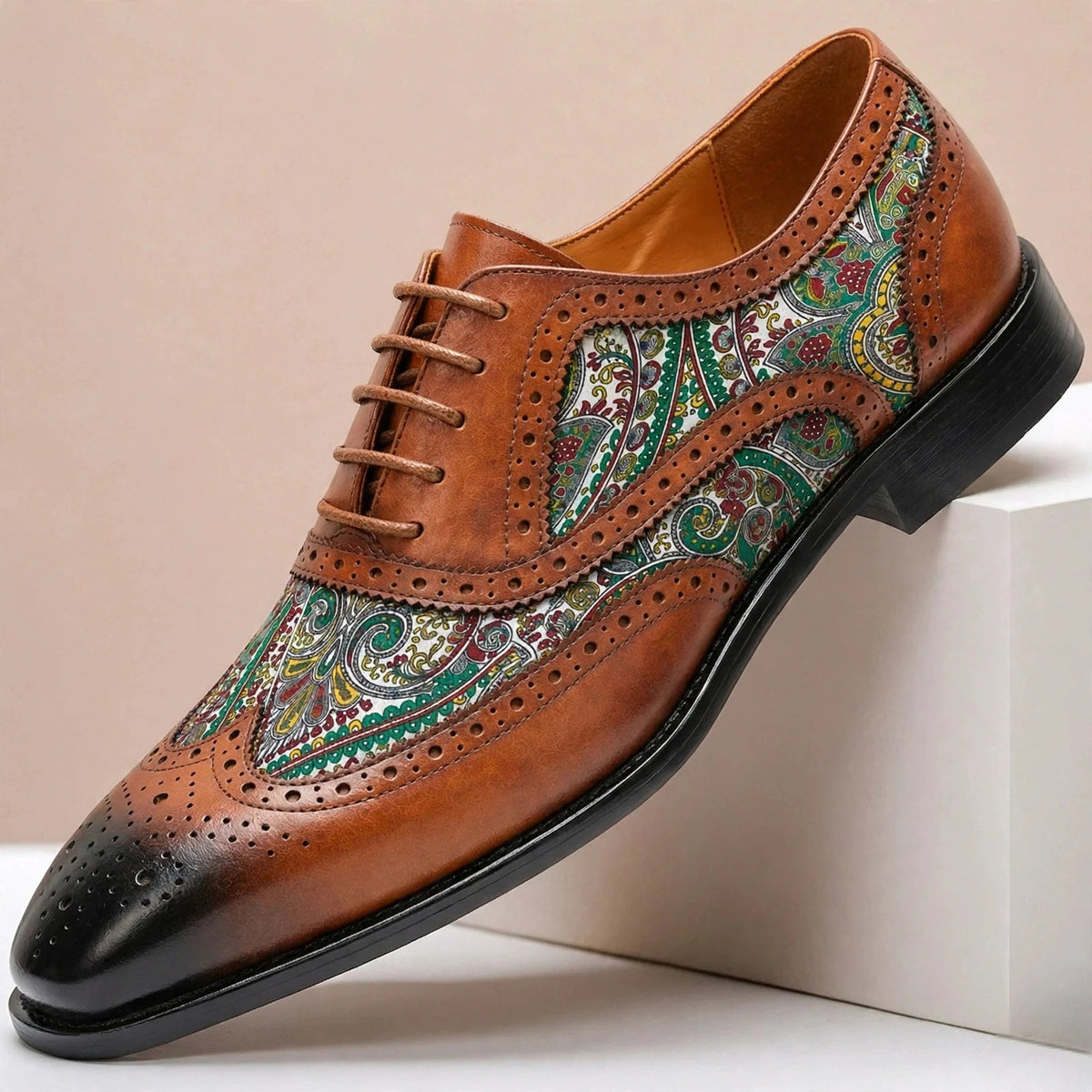 Varello Cowhide Leather Shoes