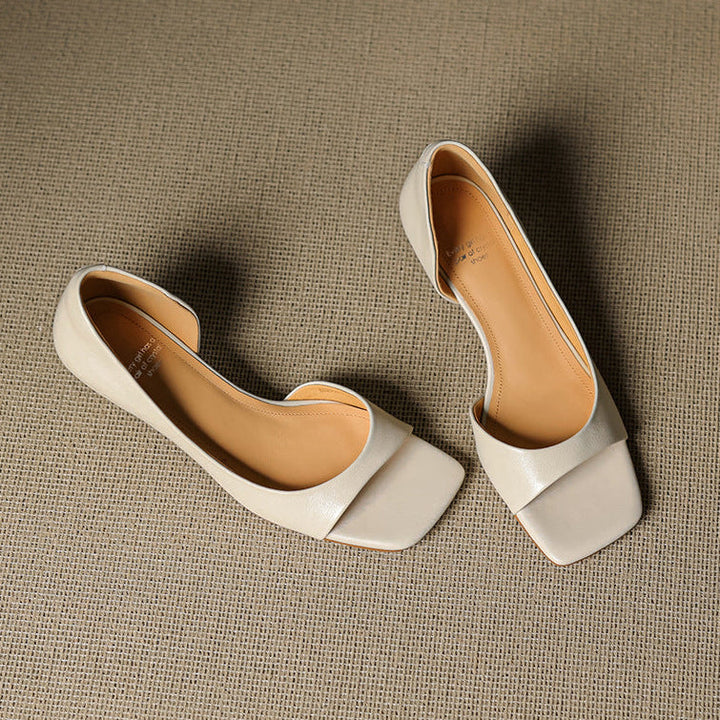 Dalia Genuine Leather Heels